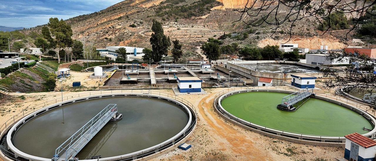 Estación Depuradora de Aguas Residuales (EDAR) de Benidorm. | DAVID REVENGA