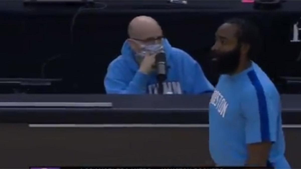 El vídeo que vuelve a dejar en evidencia a Harden... ¡un sobrepeso de locos!