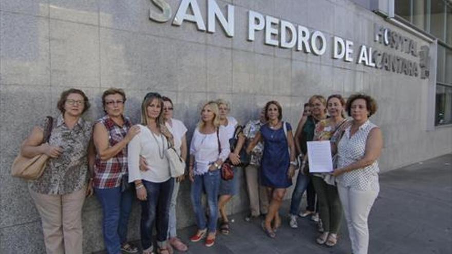Quejas de las enfermeras del hospital San Pedro de Cáceres tras su reubicación