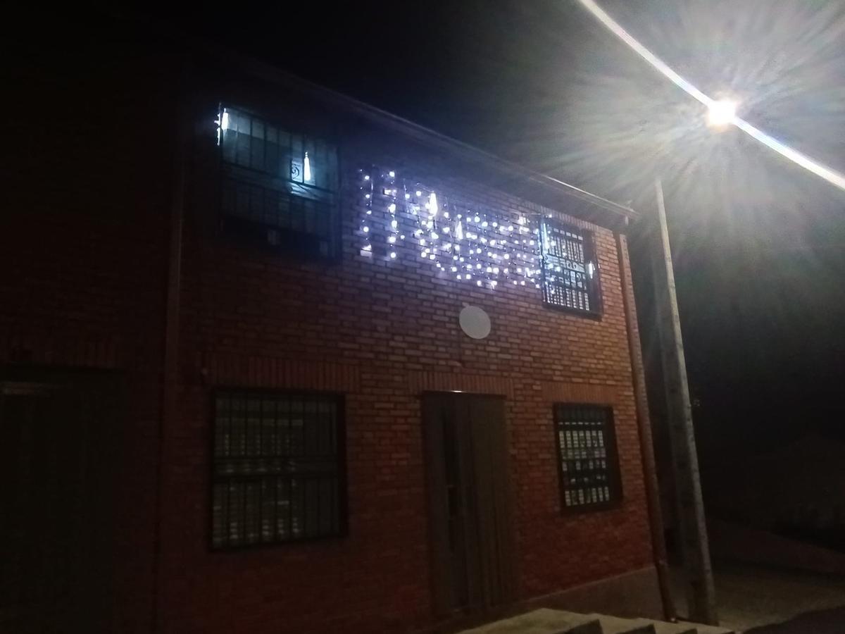 Así luce Morales de Valverde por Navidad