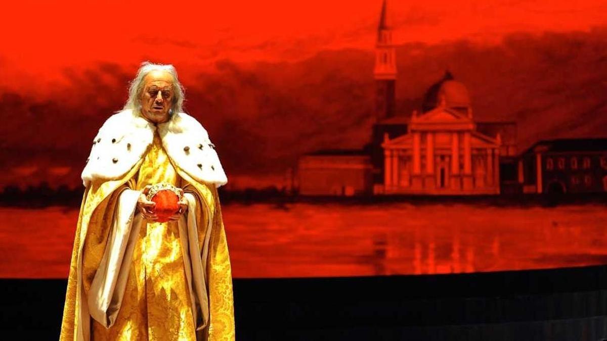 Un momento de la ópera de Verdi representada en Parma.