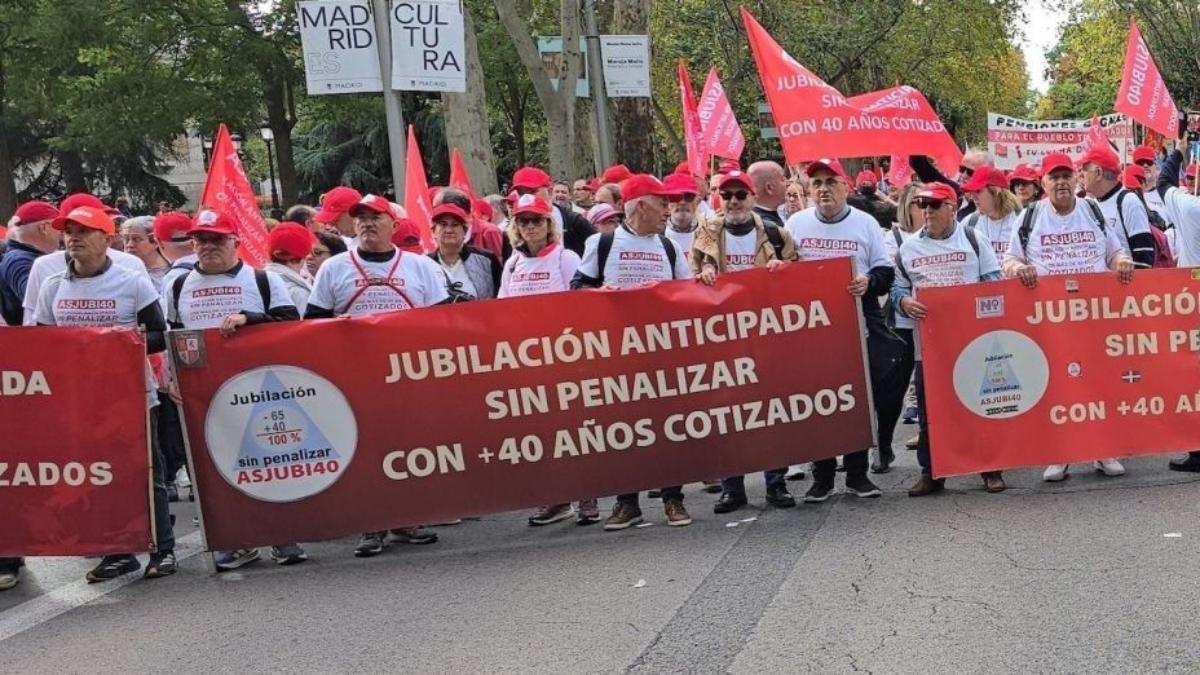 Manifestación ASJUBI40