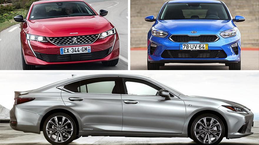 Lexus ES, Peugeot 508 y Kia Ceed se suman a la lucha del Coche del Año de los Lectores