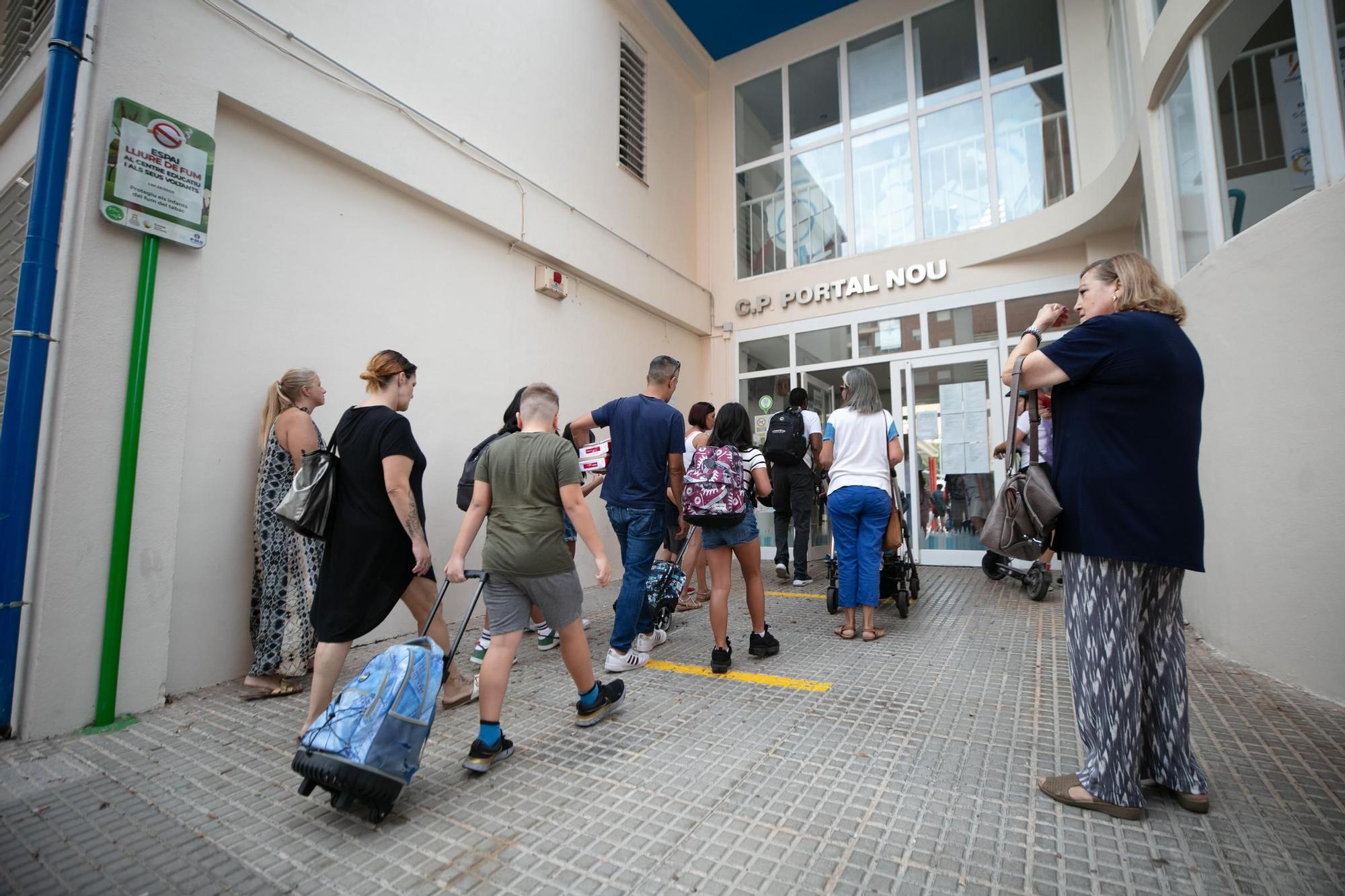 Así ha sido la vuelta a clase en Ibiza y Formentera