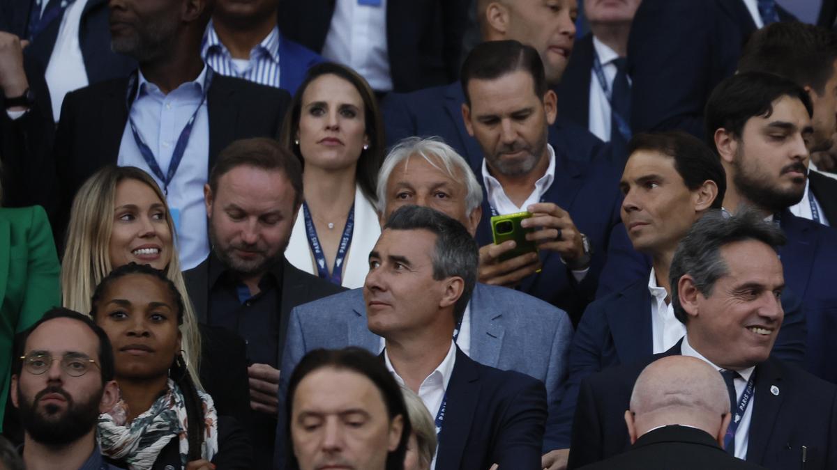 Sergio García y su mujer, Angela, vivieron la final junto a Rafa Nadal y su familia.