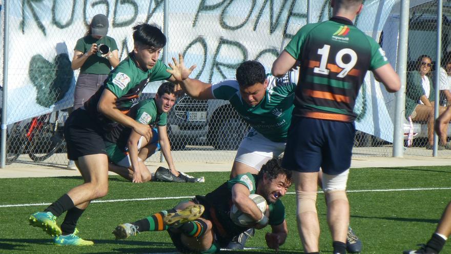 El Ponent supera al Shamrock y está a un paso del título en la Liga Balear de rugby