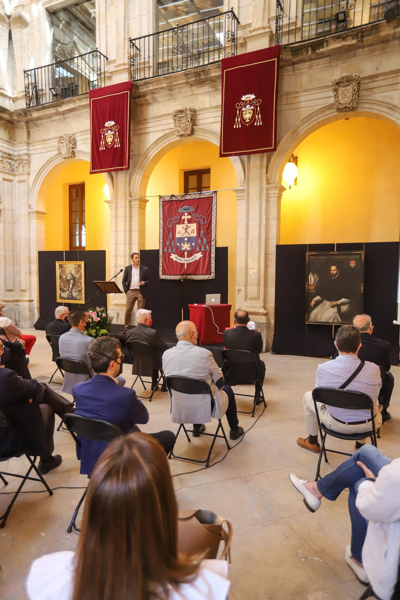 Restauración de dos óleos del Museo de Arte Sacro de Orihuela