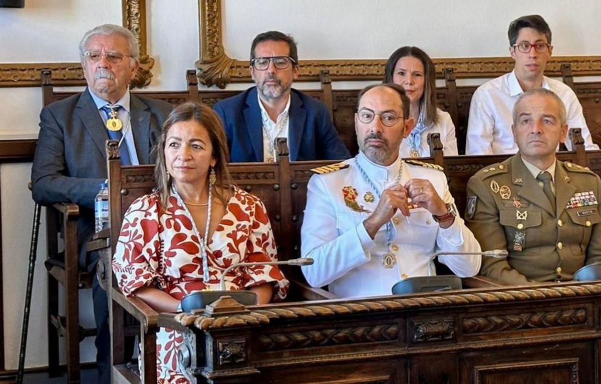 Marta Villaverde y Tomás Clavijo, presidentes de honor.