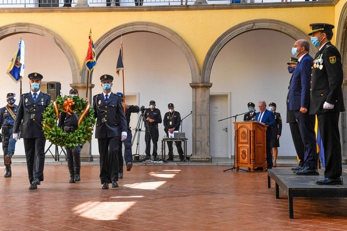 Jura del cargo de los nuevos inspectores de policía en Gran Canaria