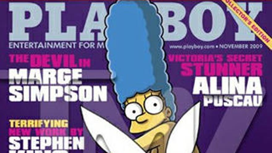 Marge Simpson Portada De Playboy marge-simpson-portada-de-playboy