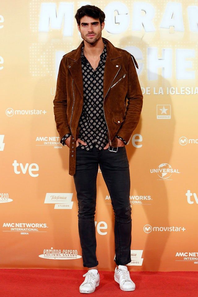 Juan Betancourt, en el estreno deMi gran nocheen Madrid.