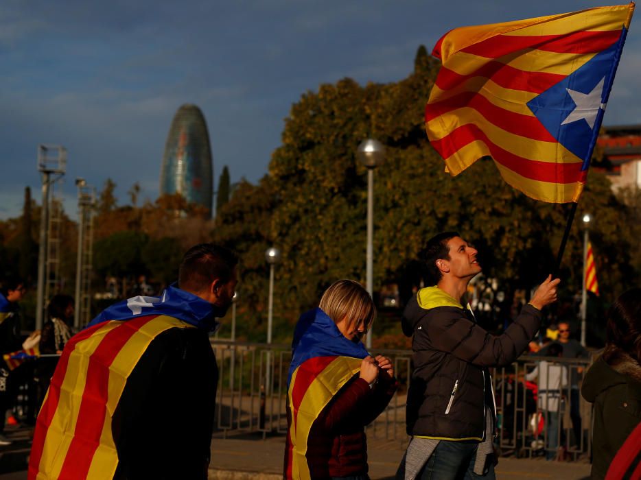 La manifestació de l'11 de novembre, en fotos