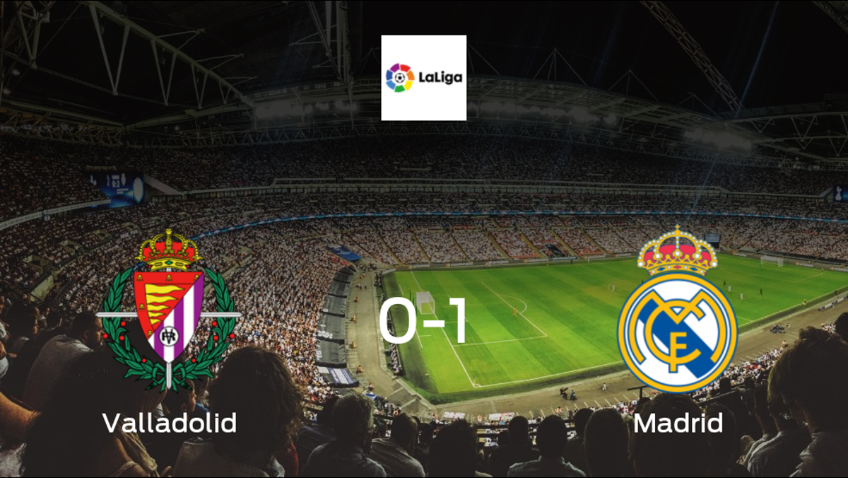 Home defeat for Real Valladolid, as Real Madrid secure the win (1-0)