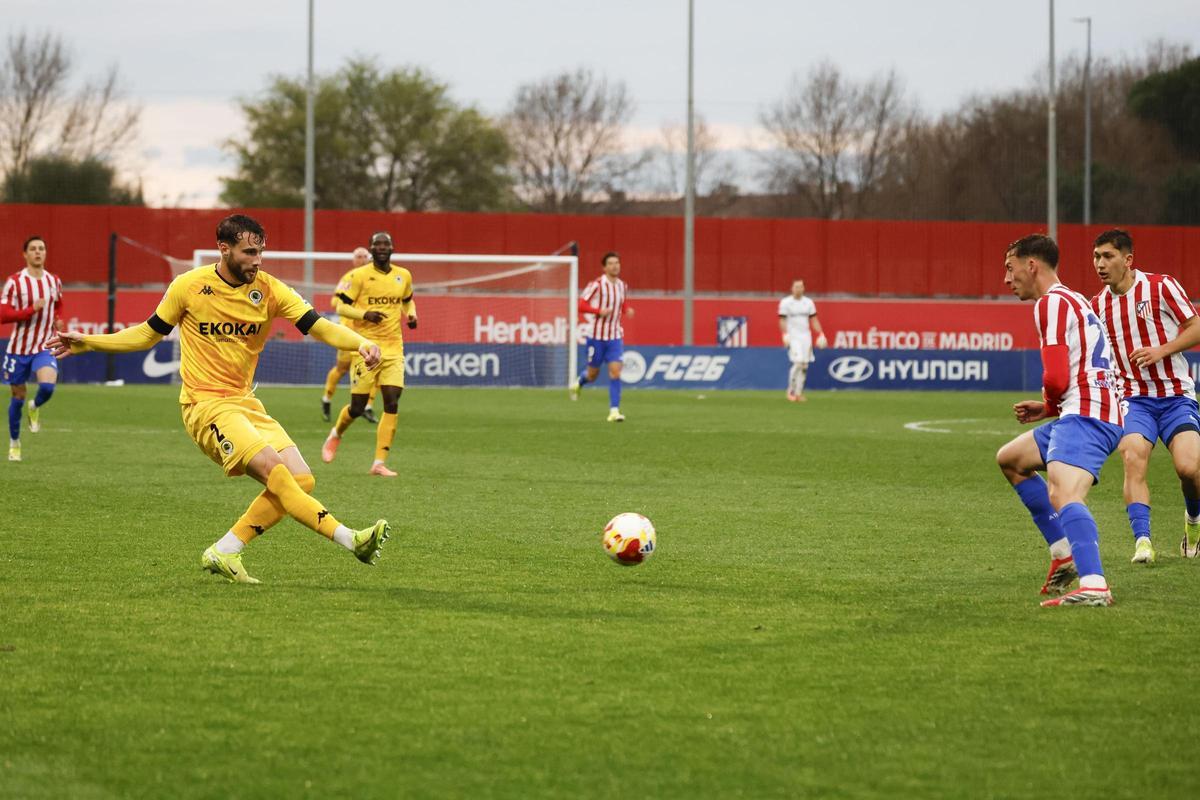 Las mejores imágenes del Atlético de Madrid B - Hércules CF