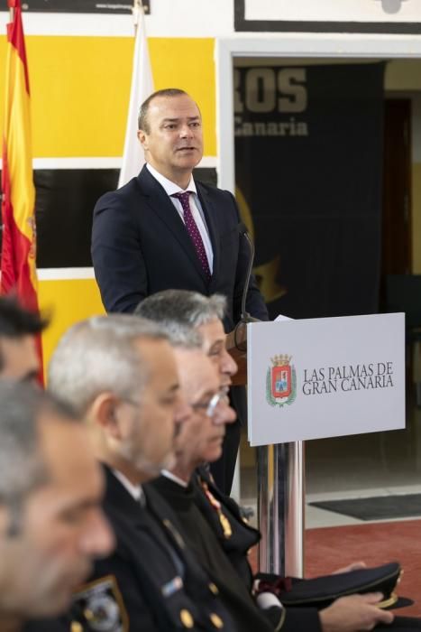 08.03.19. Las Palmas de Gran Canaria. Acto de entrega de Honores y Distinciones Bomberos de Las Palmas de GC. Foto Quique Curbelo