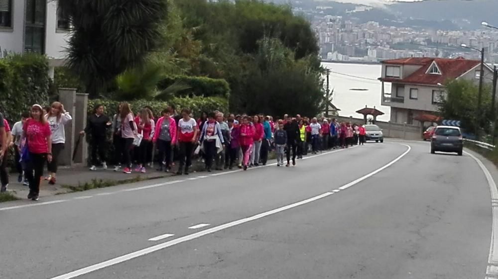 La caminata de Adicam desde Moaña.