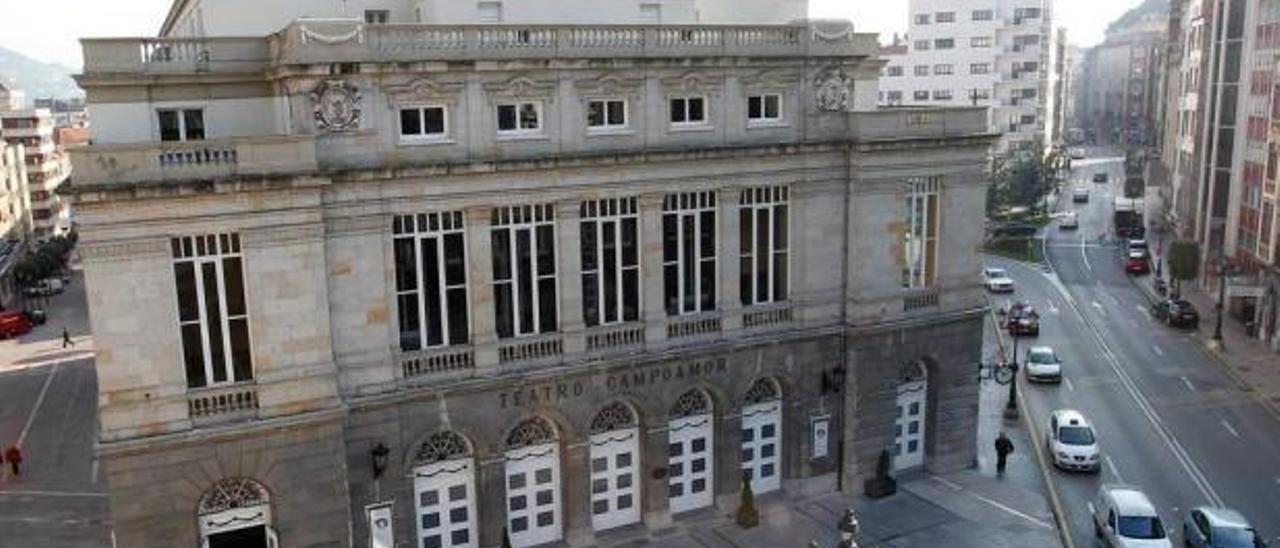 El teatro Campoamor, ubicado en pleno centro de la ciudad. luisma murias