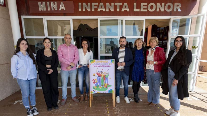 Presentación de la campaña en el IES Infanta Leonor de Mazarrón. | AYTO. MAZARRÓN