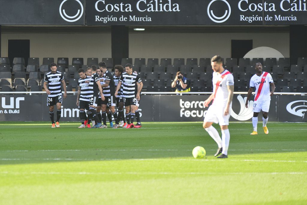 El Cartagena planta cara al Rayo Vallecano