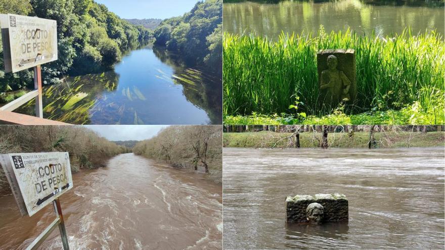 De 330.000 litros por segundo a apenas 11.000 en el Tambre: 