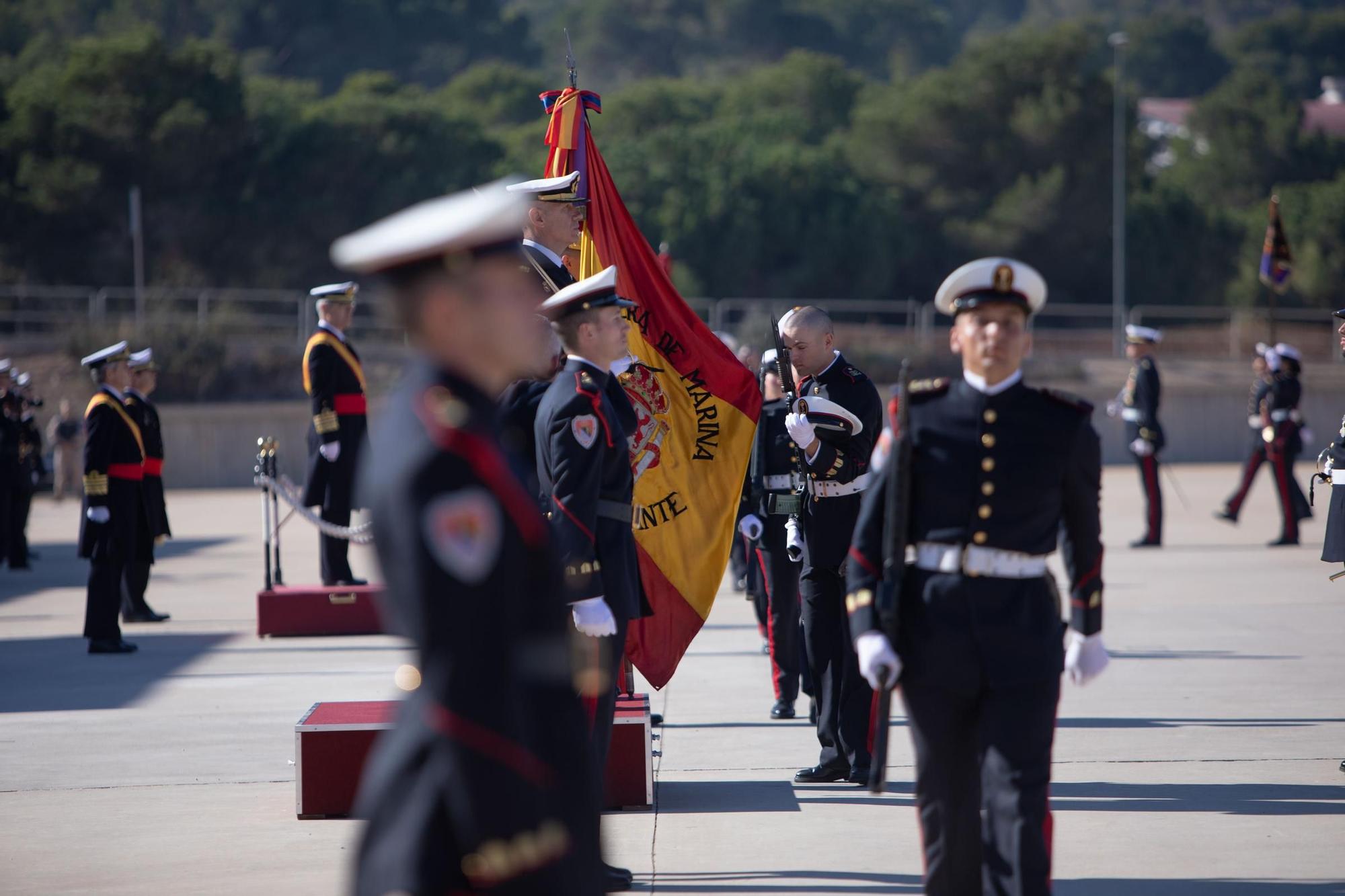 Jura de Bandera de la Escuela de Infantería de Marina