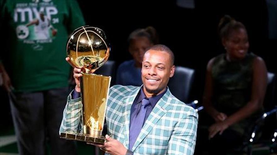 Los Celtics rinden homenaje a Paul Pierce