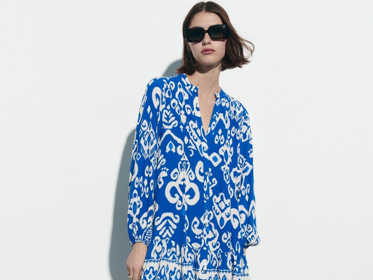 VESTIDOS COLOR ZARA | Estos son los vestidos más bonitos de Zara en azul  cobalto, el color de la temporada