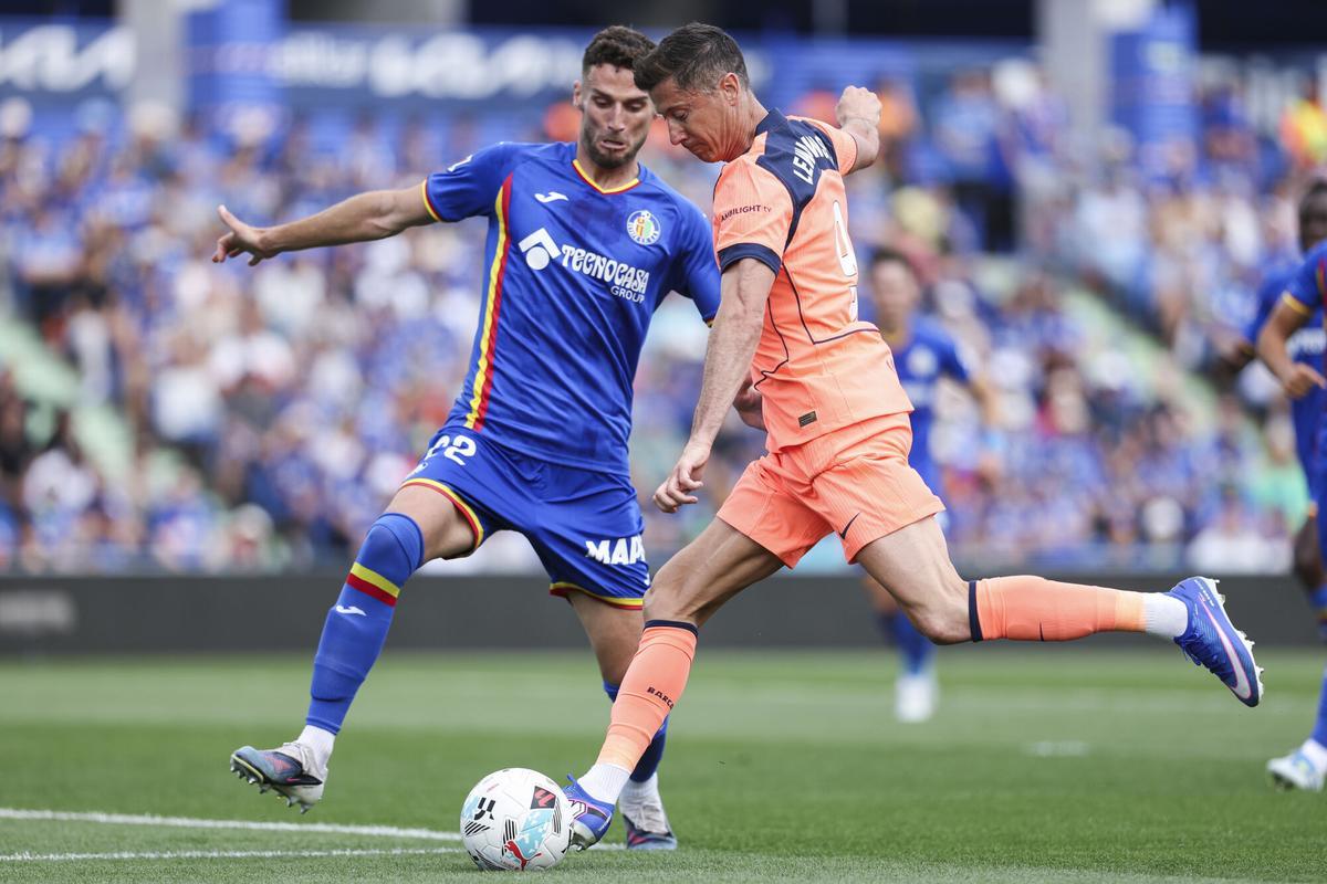 LaLiga: Getafe - Barcelona, en imágenes.