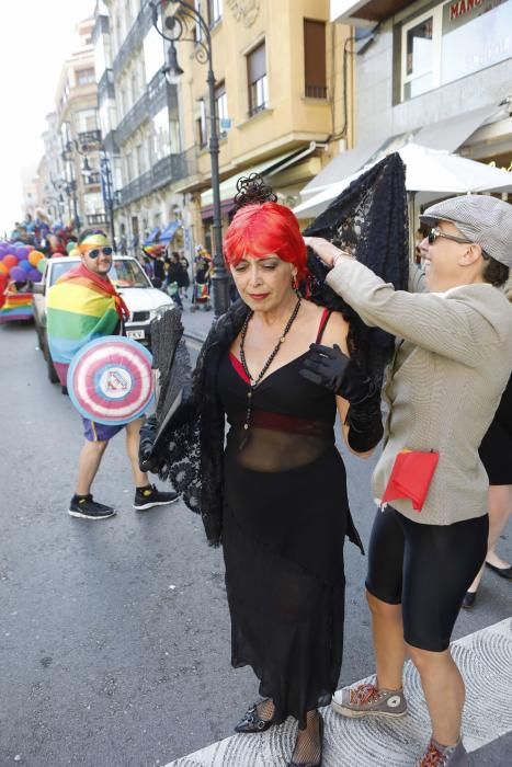 Desfile del "Orgullo del Norte", en Gijón