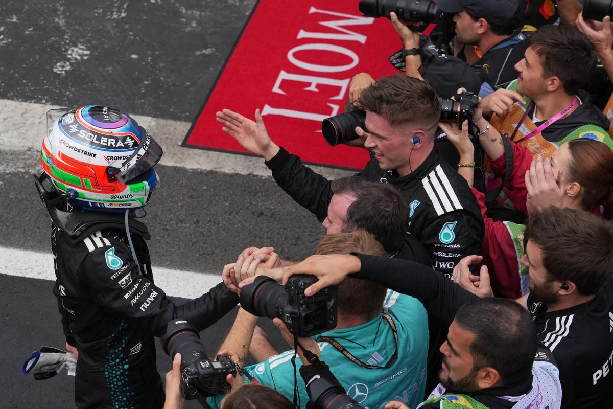 La carrera del GP de Brasil.