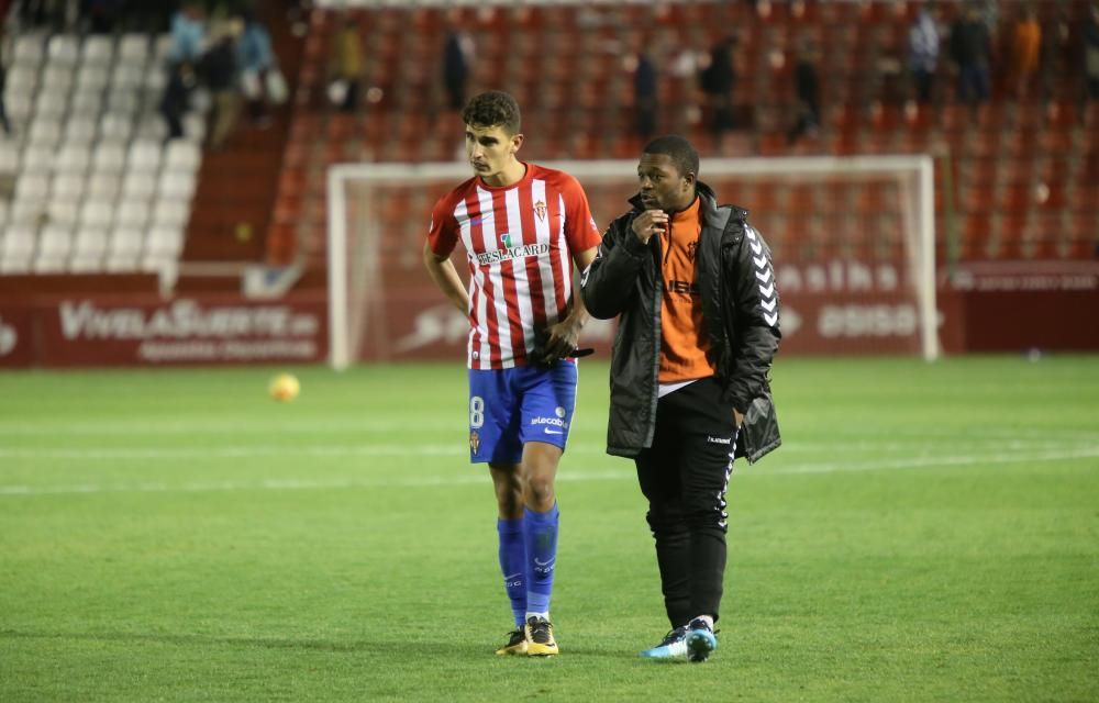 Partido Albacete-Sporting en el Carlos Belmonte