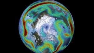 El vórtice polar está girando en sentido contrario al habitual: esto podría tener consecuencias importantes sobre el clima global.