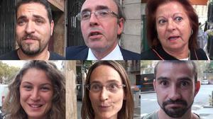 EL PERIÓDICO pregunta a alguns ciutadans si coneixen la frase À la ville de Barcelona.