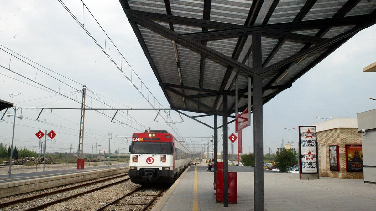 Estación de tren Renfe en Cullera