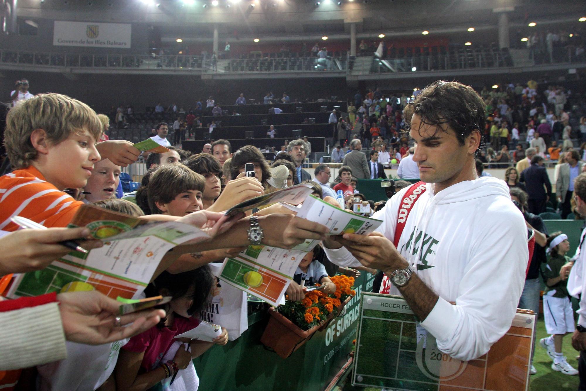 El duelo más atípico entre Nadal y Federer