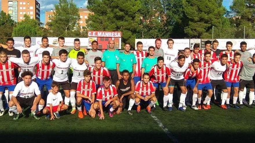 El CE Manresa juvenil va disputar un amistós amb un equip universitari sub-23 de Califòrnia