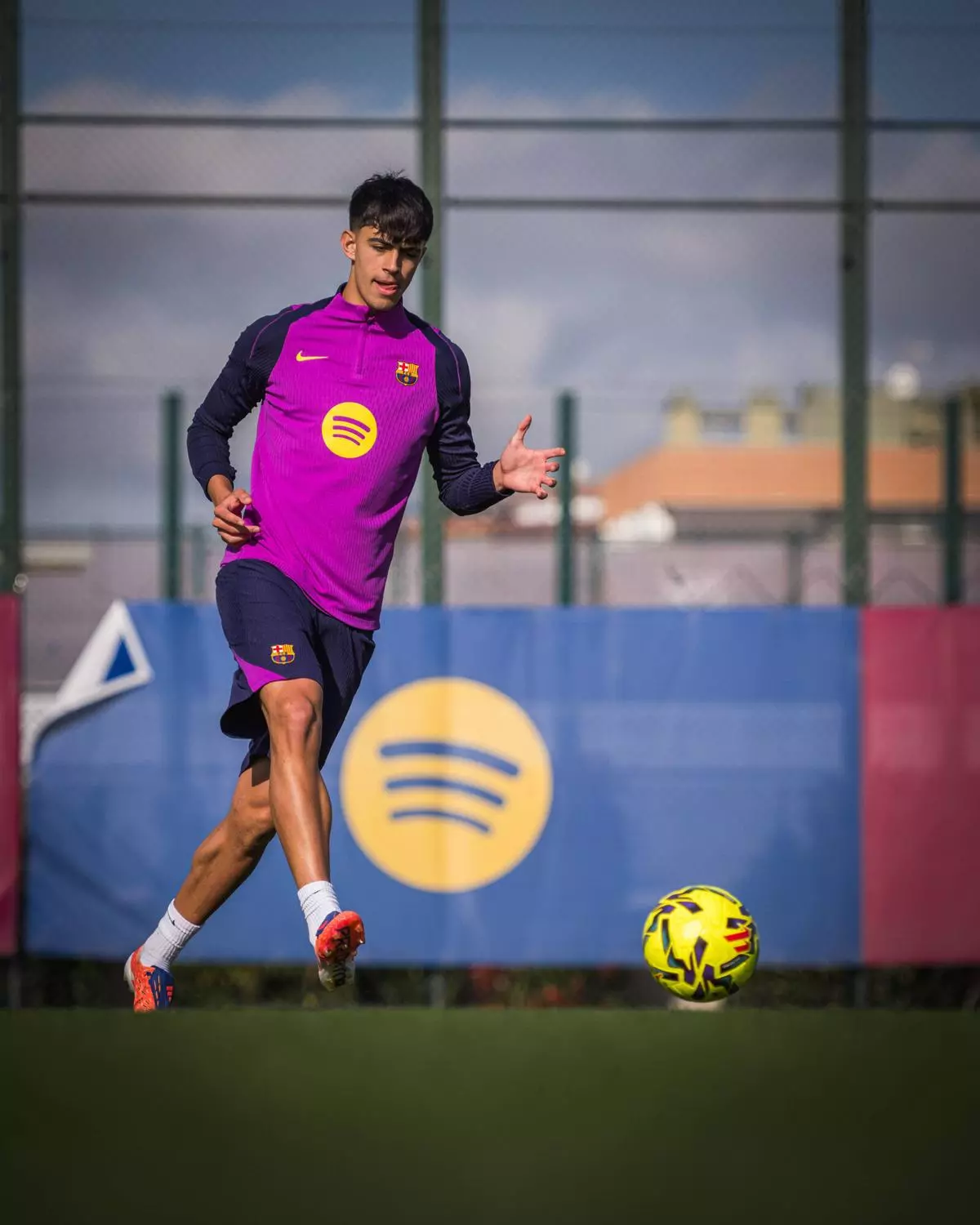 Marc Bernal y Joan Garcia acuden a entrenar en el día de descanso