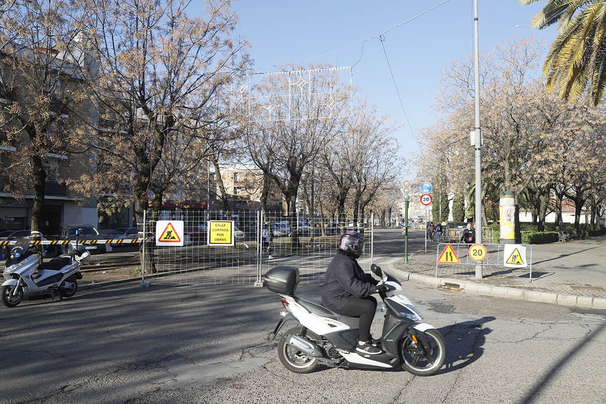 Comienzan las obras de la reforma de la avenida de Trassierra