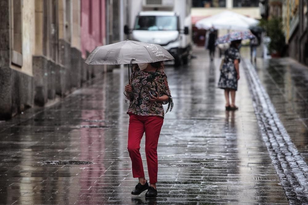 Lluvias en Tenerife