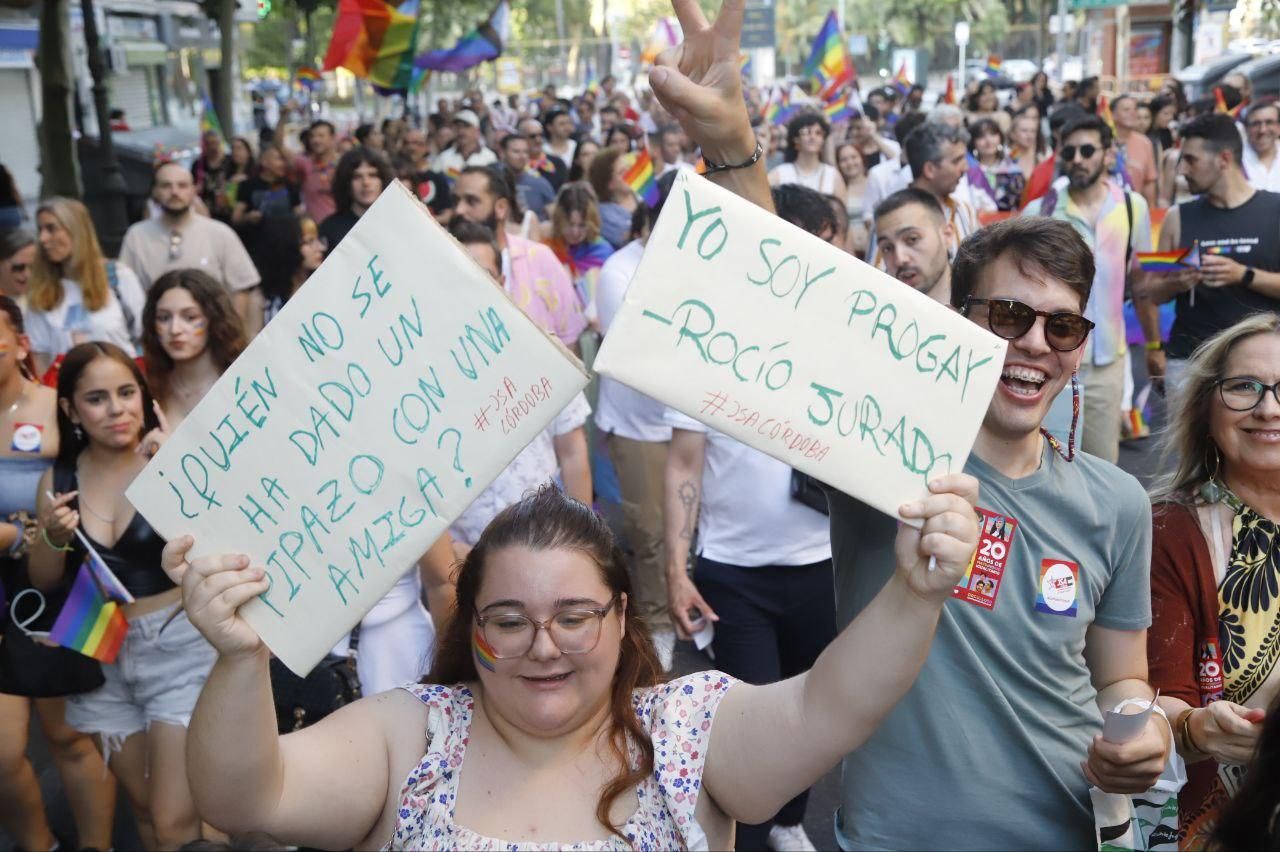 La marcha del colectivo LGTBI por Córdoba