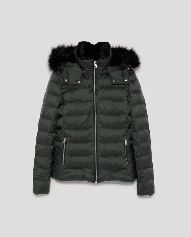 Nueva colección de Zara: chaqueta con capucha