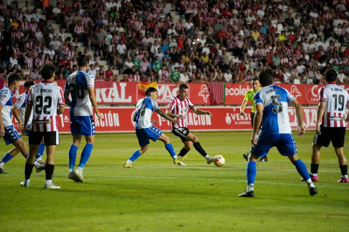 GALERÍA | Las imágenes del primer asalto de la eliminatoria entre el Zamora CF y el Sabadell