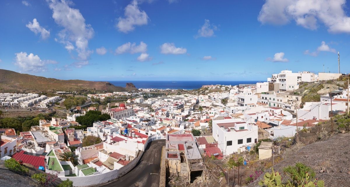 Las casas blancas de Agaete