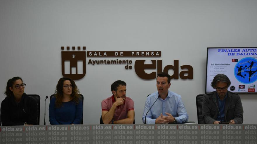 Presentación de las finales de los Juegos Deportivos.