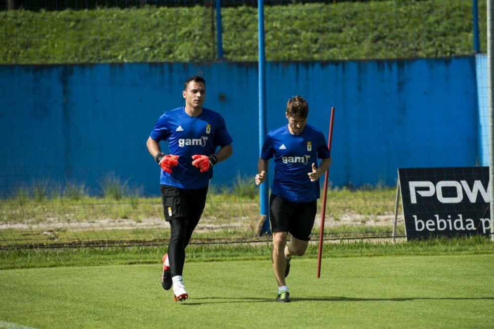 Entrenamiento del Real Oviedo