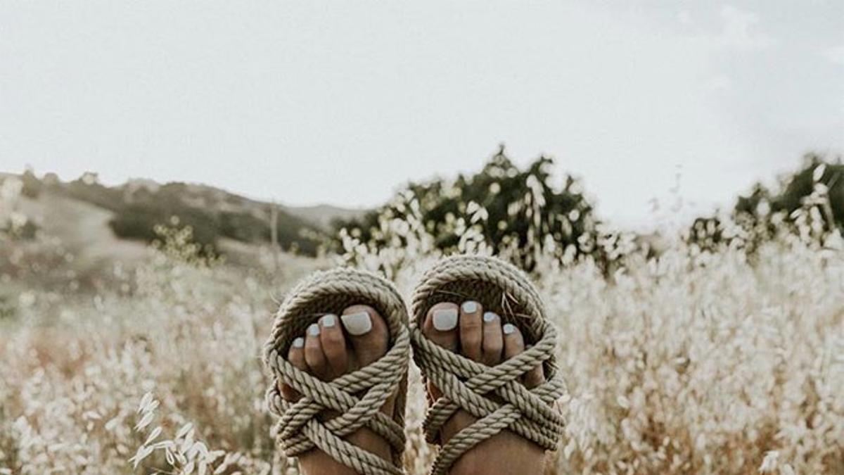 Las sandalias de cuerda son el calzado más deseado del verano