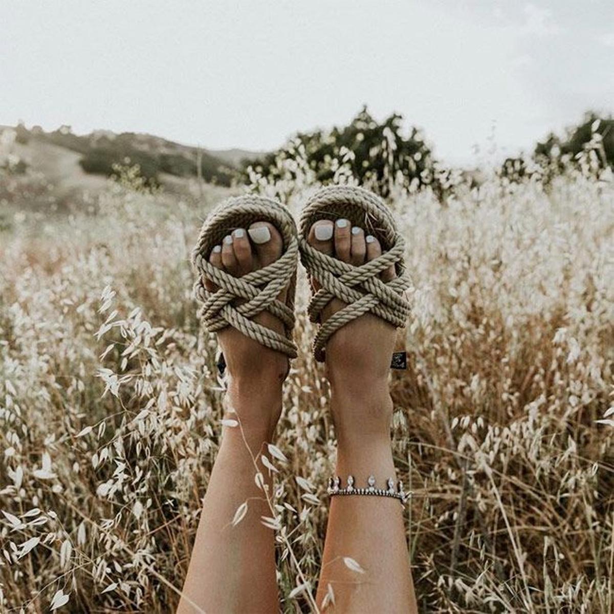 Sandalias de cuerda 'eco', las favoritas de las 'influencers'