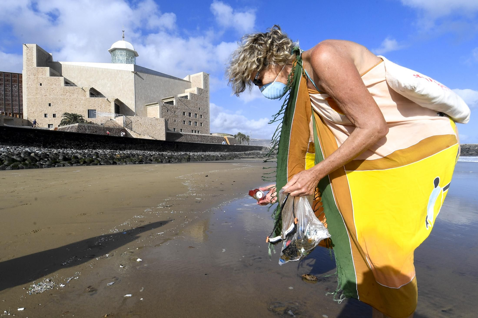 Microplásticos en Las Canteras