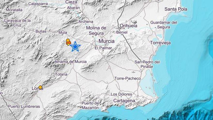 Una imagen del seis facilitada por el Instituto Geográfico Nacional