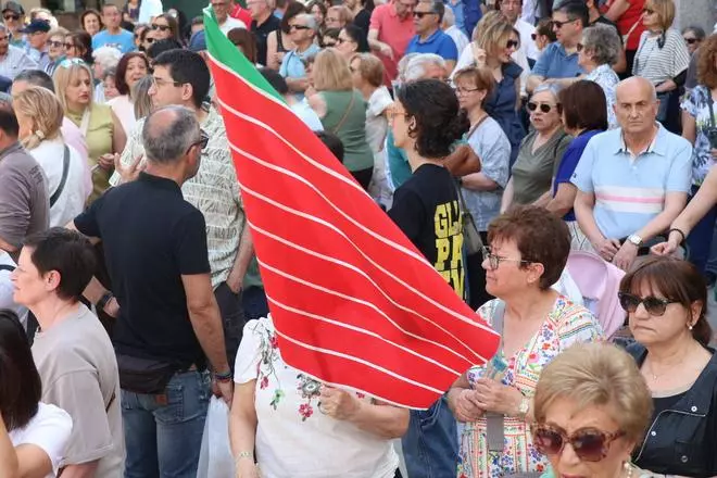 GALERÍA | Manifestación por el tren madrugador y recuperación de frecuencias en Zamora